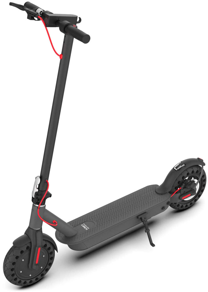 Standing image of the Hiboy S2 electric scooter